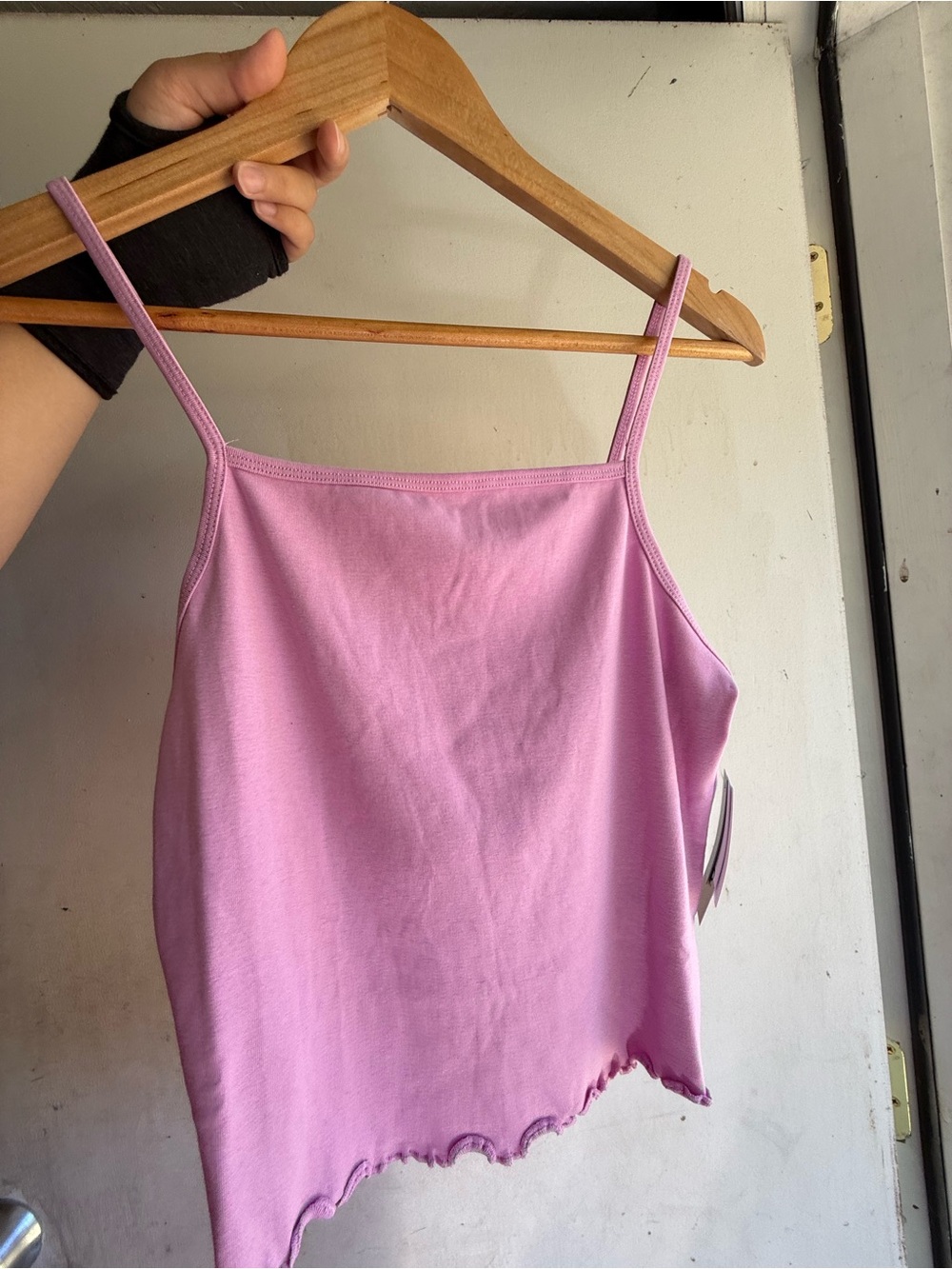 NWT BP Nordstrom Lavender Spaghetti Strap squared neck Camisole size M - Picture 1 of 5